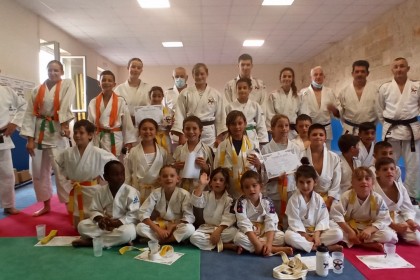 La saison s’achève au judo club guiziérois