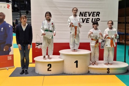 Très bon résultat pour notre benjamines!